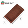 Matrita pentru ciocolata Dubai Kinghoff KH 1945, 25x13,5 cm, -40-230°C, Maro