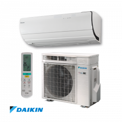 Инверторен климатик Daikin Ururu Sarara FTXZ50N/RXZ50N, 18000 BTU, 39 м2, A+++/A+++, 5 вида обработки на въздуха, R-32, Бял