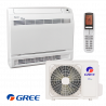 Aparat de aer conditionat inverter pentru podea Gree GEH09AA-K6DNA1F, 9000 BTU, 17 m²,  A++/A+, Wi-Fi, R-32, Alb
