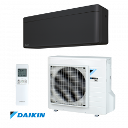 Aparat de aer conditionat inverter Daikin Stylish FTXA42BB + RXA42B, 14000 BTU, 33 m², A++ / A++, Wi-Fi, R-32, Negru