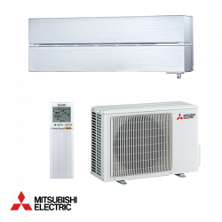 Aparat de aer conditionat inverter Mitsubishi Electric MSZ-LN25VGV + MUZ-LN25VG, 9000 BTU, 20 m², A+++ / A+++, Wi-Fi, R-32, Alb