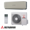 Mitsubishi Heavy Industries SRK50ZS-WT + SRC50ZS-W Inverter Air Conditioner, 18,000 BTU, 36 m², A++/A++, Anti-Allergen System, R-32, Beige
