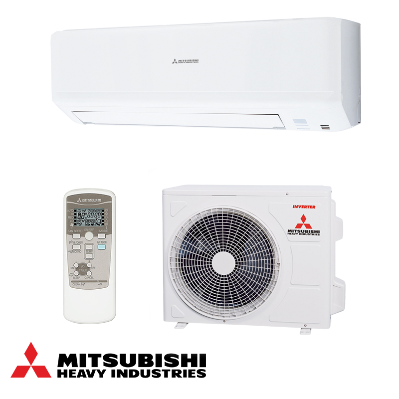 Инверторен климатик Mitsubishi Heavy Industries SRK35ZSP-W + SRC35ZSP-W, 12000 BTU, 22 м2, А++, Jet технология, R-32, Бял