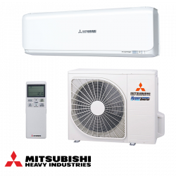 Inverter air conditioner Mitsubishi Heavy Industries SRK60ZSX-W/SRC60ZSX-W, 21,000 BTU, 45 m², A++/A++, 3D Auto, White