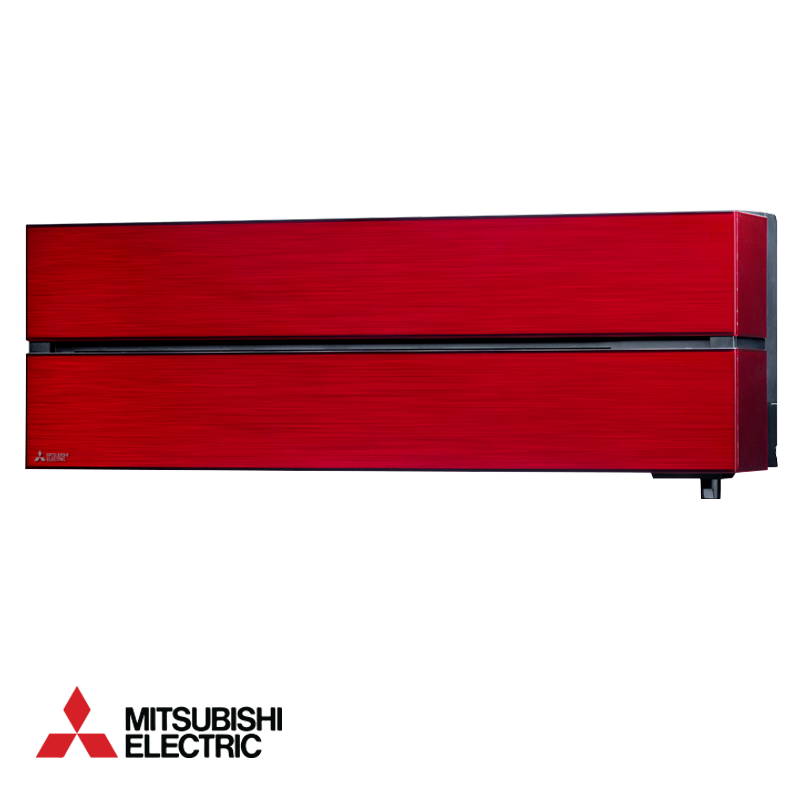 Aparat de aer conditionat inverter Mitsubishi Electric MSZ-LN50VGR + MUZ-LN50VG, 18000 BTU, 37 m², A+++, Wi-Fi, R-32, Rosu