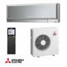 Aparat de aer conditionat inverter Mitsubishi Electric MSZ-EF50VGKS + MUZ-EF50VG, 18000 BTU, 42 m², A++, Wi-Fi, R-32, Gri