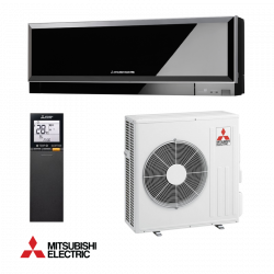 Inverter air conditioner Mitsubishi Electric MSZ-EF50VGKB/MUZ-EF50VG, 18,000 BTU, 42 m², A++/A+, Wi-Fi, Econo Cool, R-32, Black