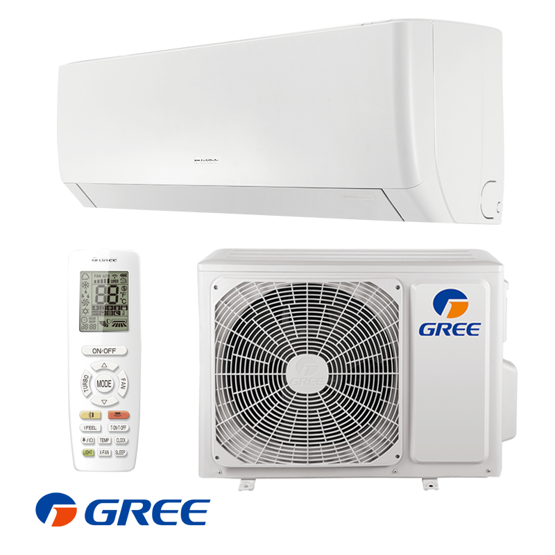 Инверторен климатик Gree Pular GWH24AGD-K6DNA1C, 24000 BTU, 40 м2, А++, Wi-Fi, R-32, Бял