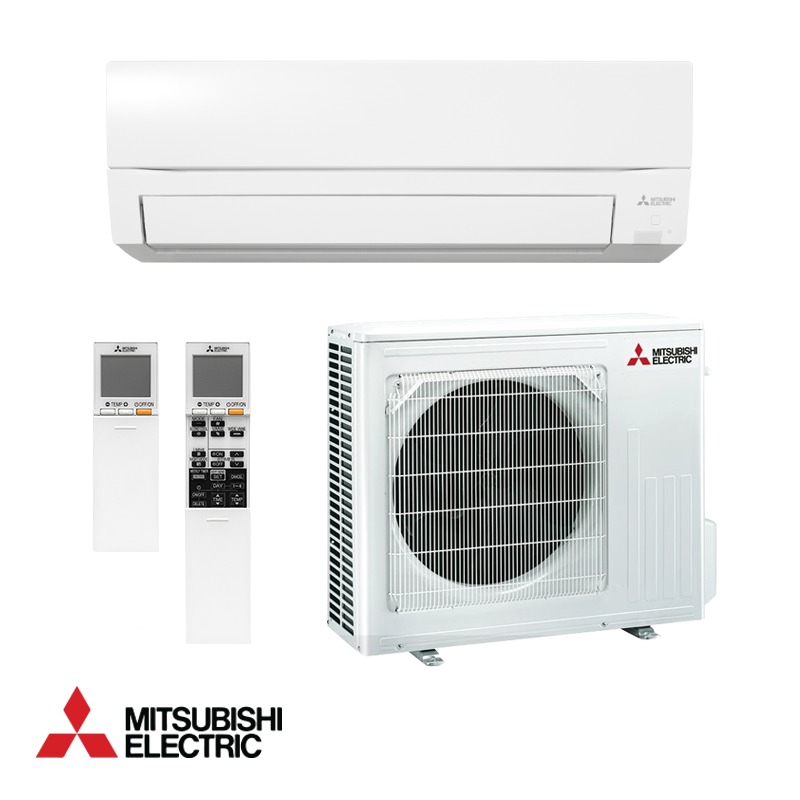 Mitsubishi Electric Ninja MSZ-FT35VGK/MUZ-FT35VGHZ Inverter Air Conditioner, 12,000 BTU, 25 m², A+++/A++, Wi-Fi, Heating at -25°C, White