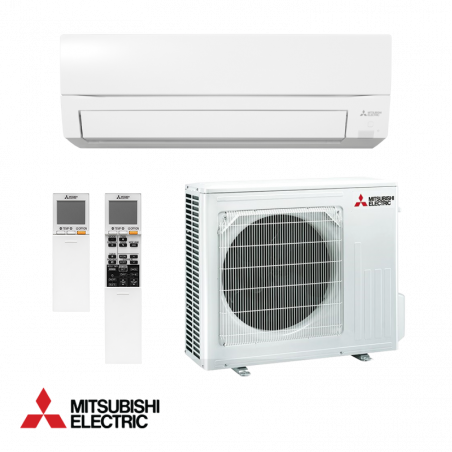 Mitsubishi Electric Ninja MSZ-FT35VGK/MUZ-FT35VGHZ Inverter Air Conditioner, 12,000 BTU, 25 m², A+++/A++, Wi-Fi, Heating at -25°C, White