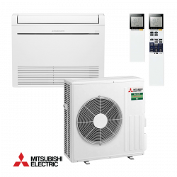 Инверторен климатик Mitsubishi Electric MFZ-KT60VG/SUZ-M60VA, 21000 BTU, 45 м2, А++/А+, Подов, Филтър със сребърни йони, Бял