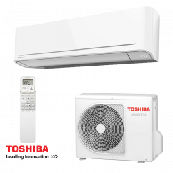Aparat de aer conditionat inverter Toshiba Yukai RAS-B13E2KVG-E + RAS-13E2AVG-E, 13000 BTU, A++, R-32, Alb