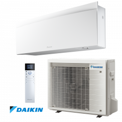 Инверторен климатик Daikin Emura 3 FTXJ42AW + RXJ42A, 14000 BTU, 33 м2, A++, Wi-Fi, R-32, Бял