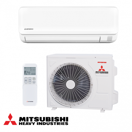 Inverter air conditioner Mitsubishi Heavy Industries SRK50ZTL-W + SRC50ZTL-W, 18,000 BTU, 36 m², A++, Wi-Fi, R-32, White