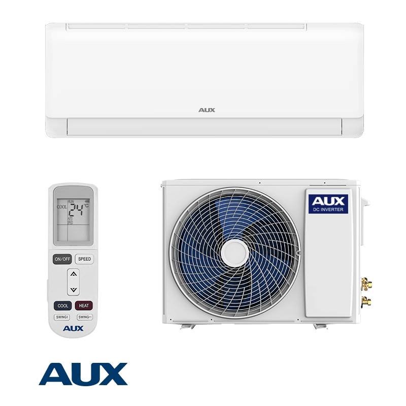 Aparat de aer conditionat inverter AUX Neo ASW-H09B5A4/QDR3DI-C0, 9000 Btu, 18 m², A++, R-32, Alb