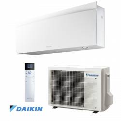 Aparat de aer conditionat inverter Daikin Emura 3 FTXJ20AW + RXJ20A, 7000 BTU, 15 m², A+++, Wi-Fi, R-32, Alb