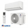 Инверторен климатик Gree Airy GWH18AVDXE-K6DNA1A, 18000 BTU, 35 м2, А+++, Wi-Fi, R-32, Бял