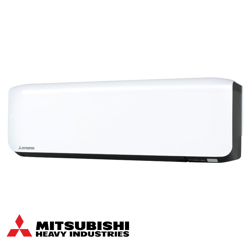 Инверторен климатик Mitsubishi Heavy Industries SRK35ZS-WFB + SRC35ZS-W, 12000 BTU, 25 м2, А++, Wi-Fi, R-32, Антиалерген система, Бял/черен