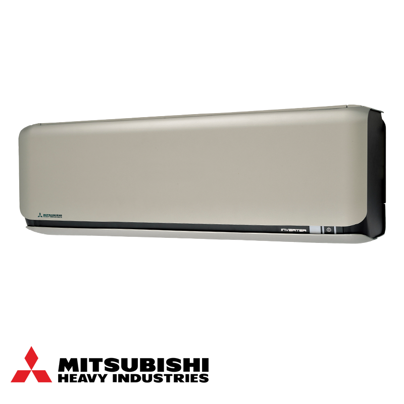 Mitsubishi Heavy Industries SRK35ZSX-WFT + SRC35ZSX-W Inverter Air Conditioner, 12,000 BTU, 27 m², A+++, Wi-Fi, R-32, Anti-Allergen System, 3D Auto, Beige