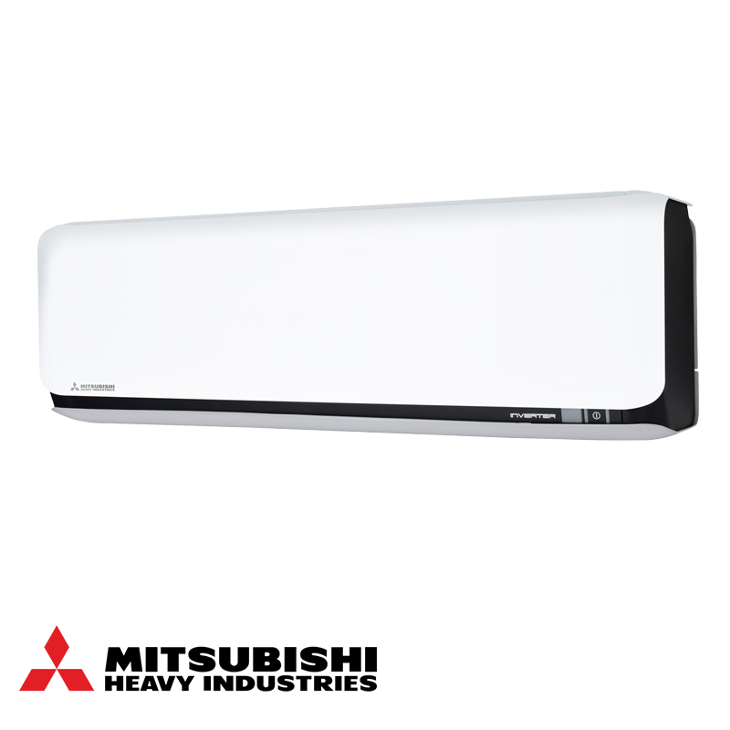 Инверторен климатик Mitsubishi Heavy Industries SRK35ZSX-WFB + SRC35ZSX-W, 12000 BTU, 27 м2, А+++, Wi-Fi, Антиалерген система, 3D Auto, Бял/черен