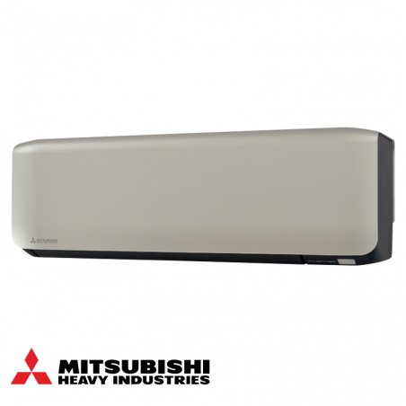 Инверторен климатик Mitsubishi Heavy Industries SRK25ZS-WFT + SRC25ZS-W, 9000 BTU, 20 м2, А+++, Wi-Fi, R-32, Бежов