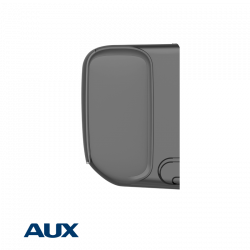 Инверторен климатик AUX New-Q ASW-H12C5A4/QFR3DI-C0, 12000 BTU, 25 м2, A++, Wi-Fi, R-32, Черен