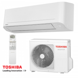 Aparat de aer conditionat inverter Toshiba Sumato RAS-B24B2KVG-E + RAS-24B2AVG-E, 24 000BTU, 43 m², A++/A+, R-32, Alb