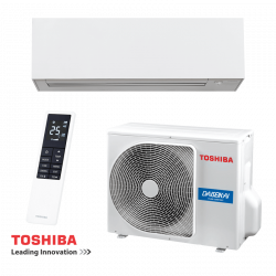 Инверторен климатик Toshiba Super Daiseikai 10 WHITE RAS-B13S4KVPG-E / RAS-13S4AVPG-E, 13000 BTU, 40 м2, А+++, Wi-Fi, R-32, Бял