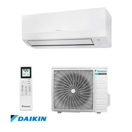 Aparat de aer conditionat inverterDaikin Sensira FTXC25E + RXC25E, 9000 BTU, 20 m², A++ / A+, R-32, Alb
