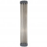 Uscator pentru vase pliabil Kinghoff KH 1903, 45x32 cm, Rezistent la coroziune, Margini din silicon, Antiderapant, Pliabil, Inox/gri