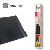 Σετ από 3 στρώματα ψησίματος Kinghoff KH 1920, Για μπάρμπεκιου/γκριλ, αντικολλητική επίστρωση PTFE, 40x33 cm, Ανθεκτικό έως 200C, Μαύρο