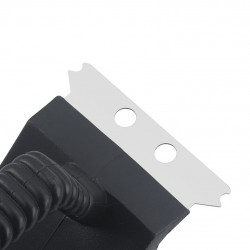 Perie de curatat gratar 3in1 Kinghoff KH 1913, 12x10x7 cm, Maner ergonomic, Universal, Negru