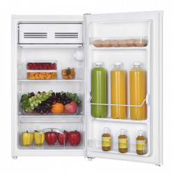 Hűtőszekrény Tesla RS0906HE, 106 kWh, 90 l, E osztály, R600A, visszafordítható ajtó, 39 dB, fehér színű