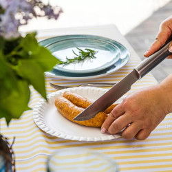 Комплект прибори за барбекю Klausberg KB 7901, 11 части, Куфар за пренасяне, Ергономични дръжки, Неръждаема стомана, Инокс