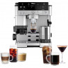 Ninja Luxe Café Premier ES601 3σε1, 1650W, 15 bar, 2 λίτρα, Barista Assist, texturirane χωρίς επαφή, 4 λειτουργίες, 3 ρυθμίσεις θερμοκρασίας, Inox/μαύρο.