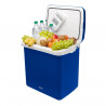 First Austria FA-5170-BU Electric Cooler, 58W, 32 L, Energy Class E, Internal Divider, 12/220/240 V, Blue/White