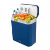 First Austria FA-5170-4-BU Electric Cooler, 58W, 24 L, Energy Class E, 2 settings, Internal divider, 12/220/240 V, Blue/White
