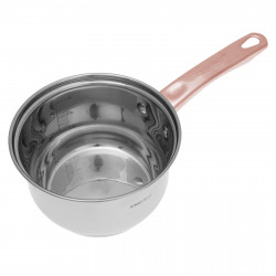 Σετ κατσαρόλες και τηγάνια Kinghoff KH 1765, 12 h, επαγωγή, Inox/ροζ χρυσό