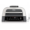 Ninja Foodi Smart DG551EU 6-in-1 Electric Grill, 1760W, 6 cooking modes, 3.8 L air fryer, 3.8 L cooking pot, grill, 260°C max, stainless steel/black