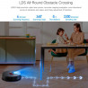 Aspirator roboti Xiaomi LYDSTO R1 Pro, 50W, Li-ion 5200 mAh, 3000 Pa, Wi-Fi, Umed / uscat, Autogolire, Autonomie pana la 200 min, Alb