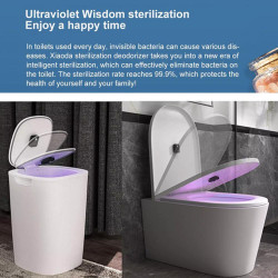 Xiaomi Xiaoda Automatic Surface Disinfection Robot, Li-Ion 3600 mAh, UV Light and Ozone, 99.9% Sterilization, LED Indicators, White