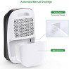 Attractive TRITON 10 Dehumidifier, 175W, 1.8 L, 10 L/24 h, R290, Timer, Automatic Defrost, Humidity Sensor, White/Black