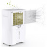 Attractive TRITON 20 Dehumidifier, 340W, 2.5 L, Up to 24 L in 24 hours, R290, Timer, Automatic Defrost, Humidity Sensor, White