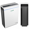 Пречиствател за въздух Attractive Oberon 350, 85W, За до 65 м2, 350 м3/ч, 3 скорости, WiFi, Йонизация, Интелигентни сензори, Дистанционно, Тъчскрийн, Бял/черен