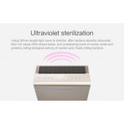 Attractive Oberon 350 Air Purifier, 85W, For up to 65 m², 350 m³/h, 3 speeds, WiFi, Ionization, Smart sensors, Remote control, Touchscreen, White/Black