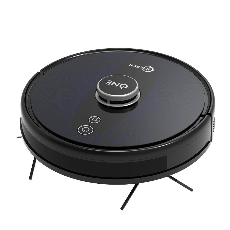 MAGNUM ONE Plus Robot Vacuum Cleaner, Li-ion 3200 mAh, 50W, 3000 Pa, 0.6 L, Wi-Fi, Voice Control, Scheduling, HEPA, Room Recognition, Black
