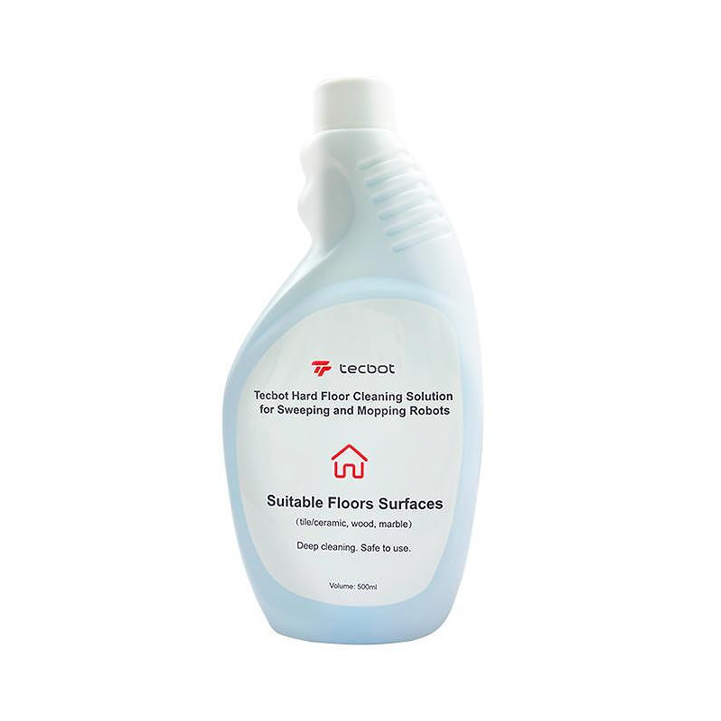 Solutie de curatare pentru aspiratorul robot Tecbot, 0.5 l, Diluare 1:80, Universal, Alb