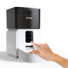 Dozator automat SMART granule pentru caini si pisici MYNA, 5 l, Camera, Aplicatie Wi-Fi, Blocare buton, Mancare uscata, Alb/Negru
