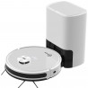 Aspirator roboti cu autogolire MAGNUM MAX, Li-ion 3200 mAh, 42W, SMART, 3000 Pa, 0.24 l, Wi-Fi, Control vocal, Curatare uscata si umeda, Programare, HEPA, Recunoastere camera, Alb