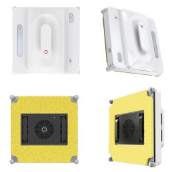 Spider SPRAY 2 Window Cleaning Robot, 75W, 50 ml, 3800Pa, 3 movement modes, Built-in battery, Spray function, White